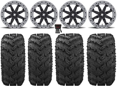 MSA Lok2 Bdlk 14'' ATV Wheels 26'' Reptile Tires Can-Am Renegade Outlander