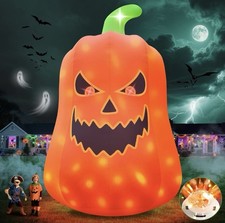 20FT Halloween Inflatable Ghost Pumpkin W/ Lights Yard Decoration Scary Prop New