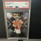 2023 Panini Select - 2024 XRC Prizm Bo Nix #506 (RC) PSA 9