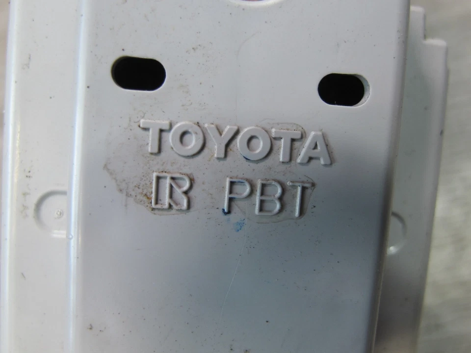 92-00 LEXUS JZZ31L SC400 SC300 LEFT DRIVER DOOR WINDOW MIRROR SWITCH IVORY OEM - Image 3 of 4