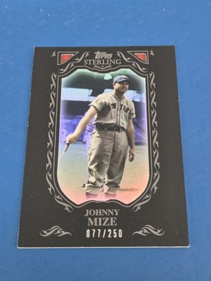2009 Topps Sterling /250 #75 Johnny Mize New York Giants BASEBALL Card 1M