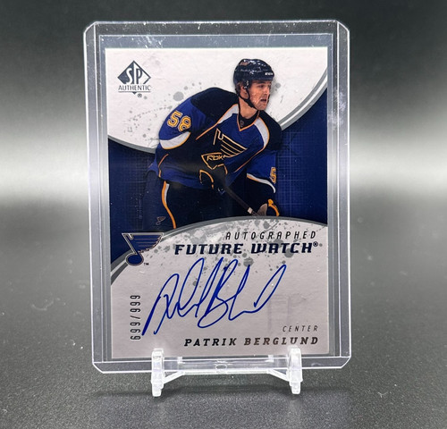Patrik Berglund [Autograph] #239 2008 SP Authentic card