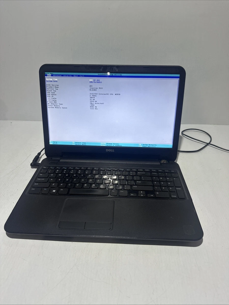 Dell Intel Celeron N 4GB PC Laptops & Netbooks 15-15.9 in Screen
