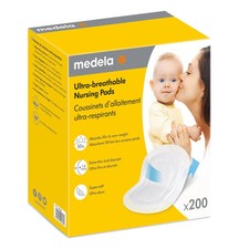 Medela Ultra-Breathable Nursing Pads, Highly Absorbent, Super Soft, Discreet