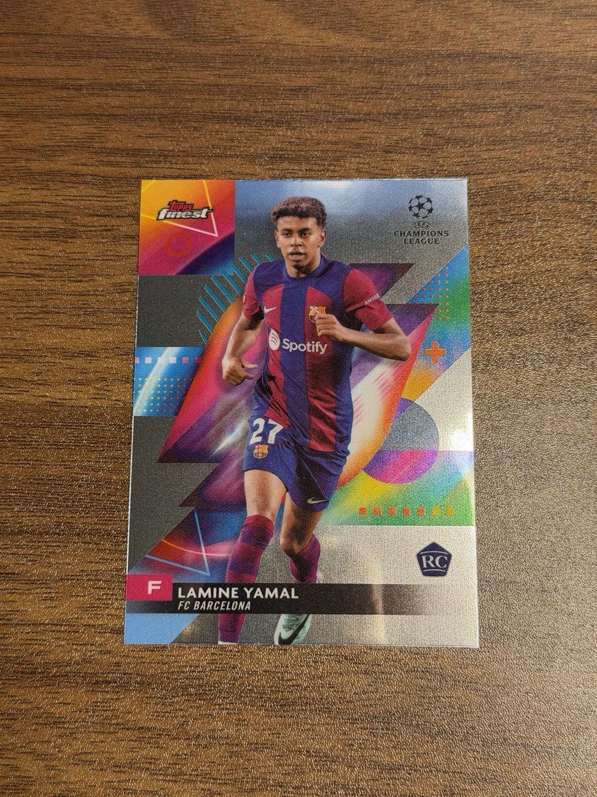 2023-24 Topps Finest UEFA Club Competitions - Lamine Yamal #50 (RC)