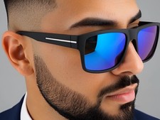 Square Sunglasses Polarized for Men Women Outdoor Sports Driving Glasses Golfing