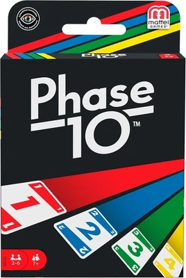 Mattel Phase 10 - FFY05 - Blitzschneller Versand - Bild 1 von 3
