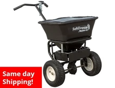 SaltDogg WB155BG Powder Coated Steel Frame Walk Behind Salt Spreader