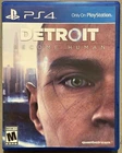 Detroit: Become Human - Sony PlayStation 4, 2018 PS4