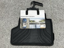 Genuine Bmw All Weather Rear Floor Mats Basic Line 51-47-2-348-158 Set Of 2 Genuine Bmw All Weather Rear Floor Mats Basic Line 51-47-2-348-158 Set Of 2