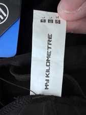 NWT MY KILOMETRE Sports Mens Black Competition Jammer  Swimwear - Sz Large