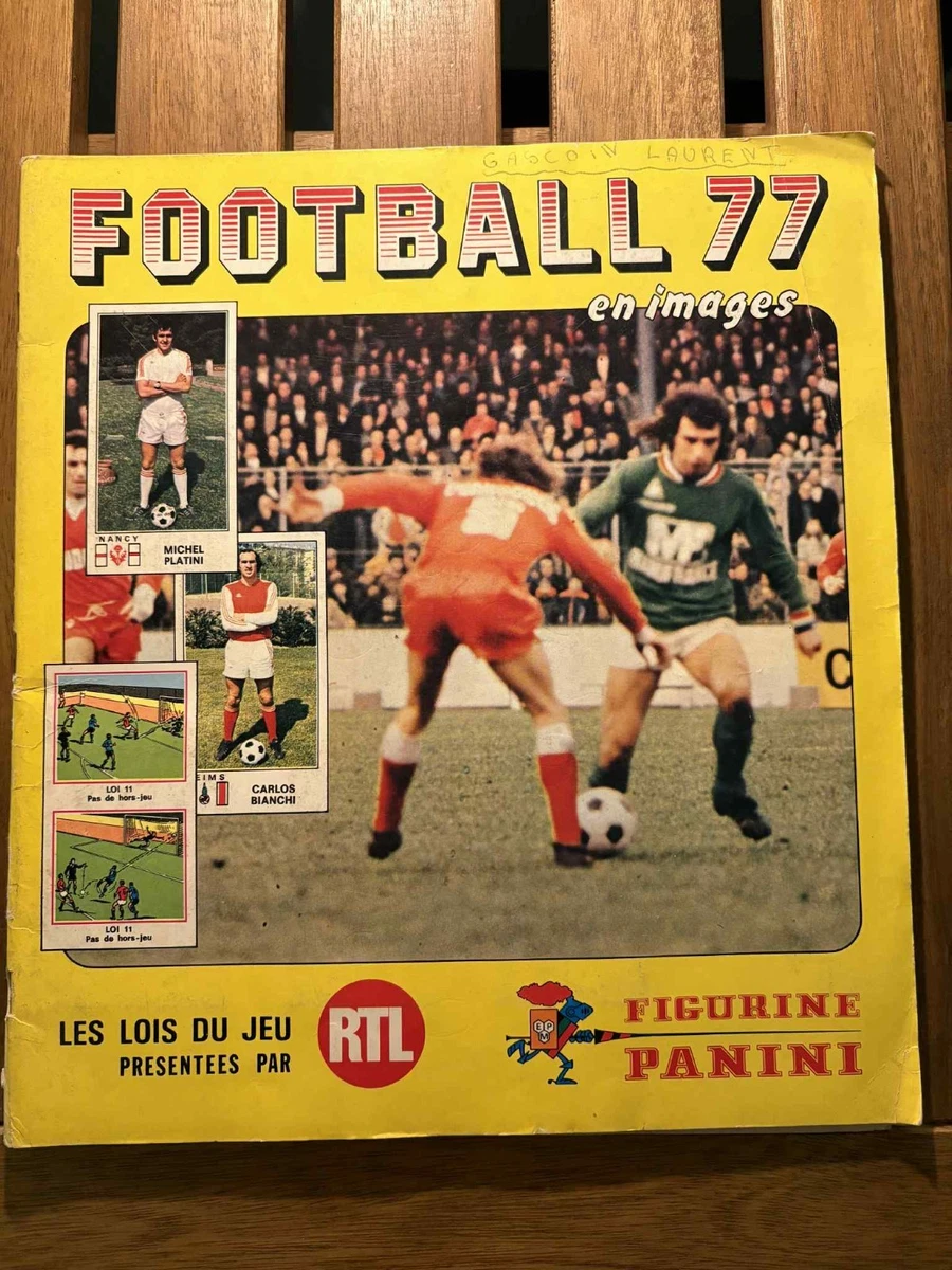 Album Panini Football 77 Complet – Bon état – Collection De Vignettes