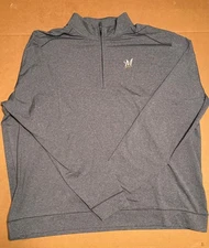 Cutter & Buck Milwaukee Brewers 1/4 Zip Pullover Men's XXXL 3XL