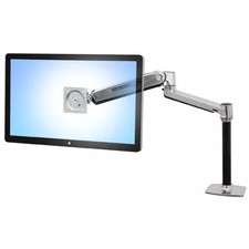 Image of Ergotron LX Series LX HD Sit-Stand 116.8 cm (46") Desk Aluminium