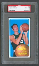1970 Topps Basketball HENRY FINKEL #27 PSA 8 NM-MT Boston Celtics
