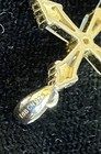 188 CN 925 Cross Pendant With Round And Bagette Stones — photo 9