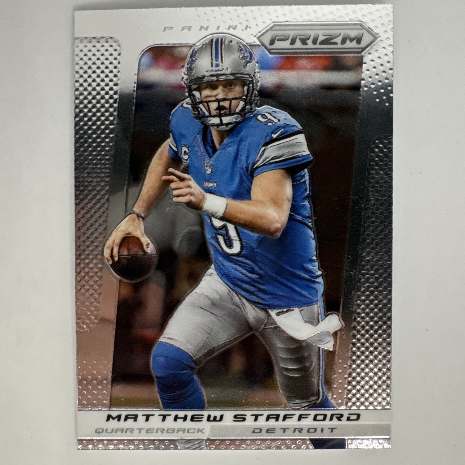 2013 Panini Prizm Silver Prizm #108 Matthew Stafford Lions