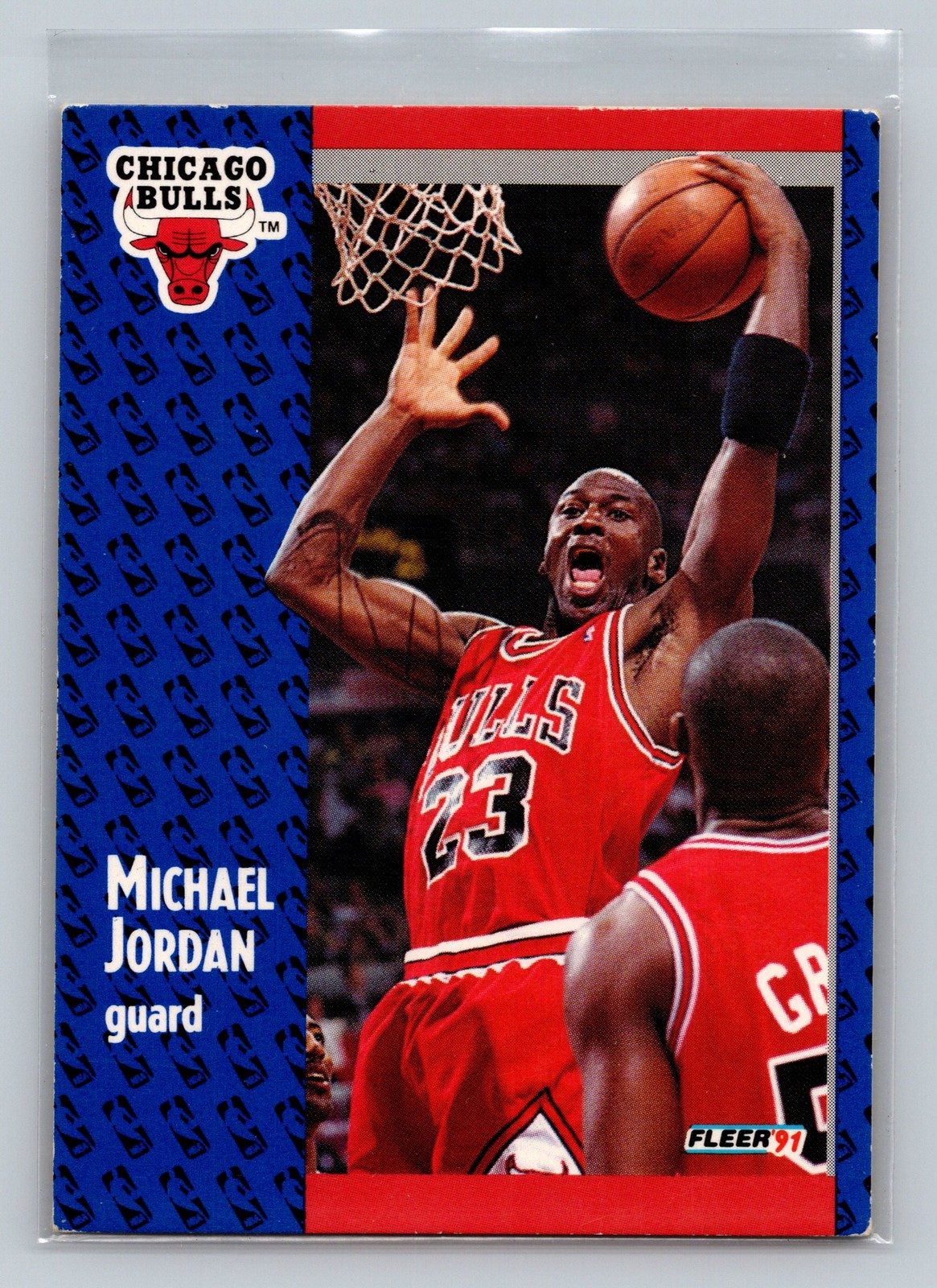 1991 Fleer #29 Michael Jordan Chicago BULLS