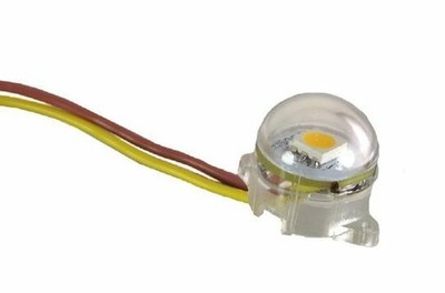Brawa 94700 All Scale Bulb Holder w/LED -- Warm White