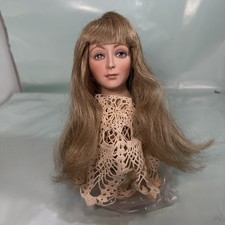 Global SAMANTHA Doll Wig SIZE 7/8 BLONDE Long Hair, Thick Hair Full Bangs