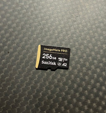 SanDisk ImageMate Pro 256GB MicroSDXC 250MB/s Memory Card - Used