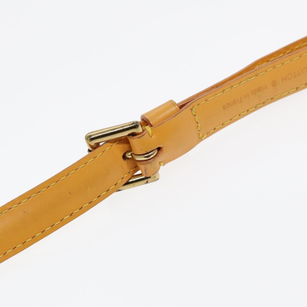 LOUIS VUITTON Epi Adjustable Shoulder Strap 37""""-44.1"""" Yellow LV Auth 86278 thumbnail 7