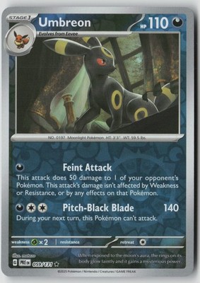 Umbreon [PRE - 059/131] Rare NM
