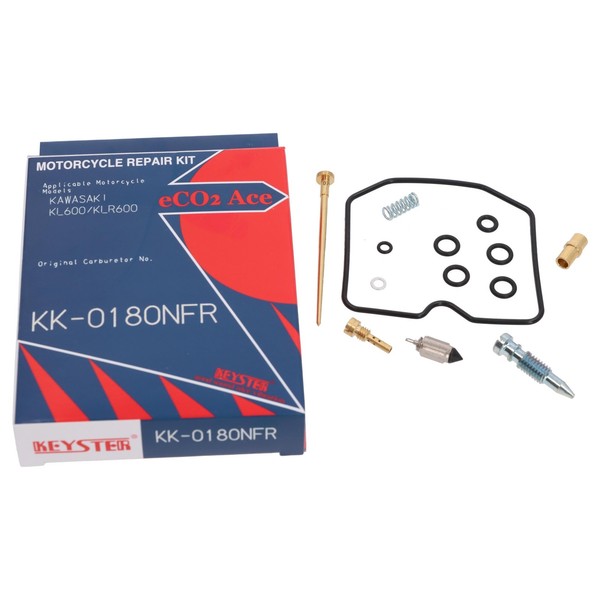 Keyster KK-0180NR Vergaser Reparatursatz FüR Kawasaki KLR600 A B 1984 - 1989-image
