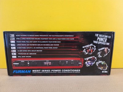 NEW Furman M-8Dx Power Line Conditioner and Surge Protector w/ Digital Voltmeter