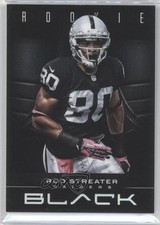 2012 Panini Black Rookie 66/349 Rod Streater #141 7l6