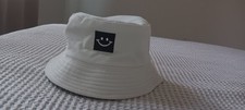 Classic Cotton Bucket Hat Foldable Smiley Print Boonie Hat Trendy Unisex 15