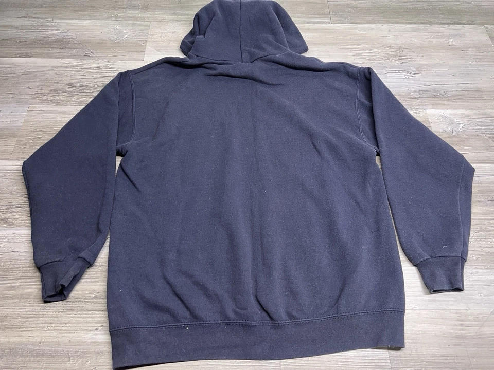 Sudadera con capucha Lee vintage de los Tigres de Detroit para hombre talla grande 2006 campeones de la Liga Americana Foto 2 de 4