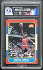 1986 FLEER MICHAEL JORDAN ROOKIE #57 HGA 7.5 NM+