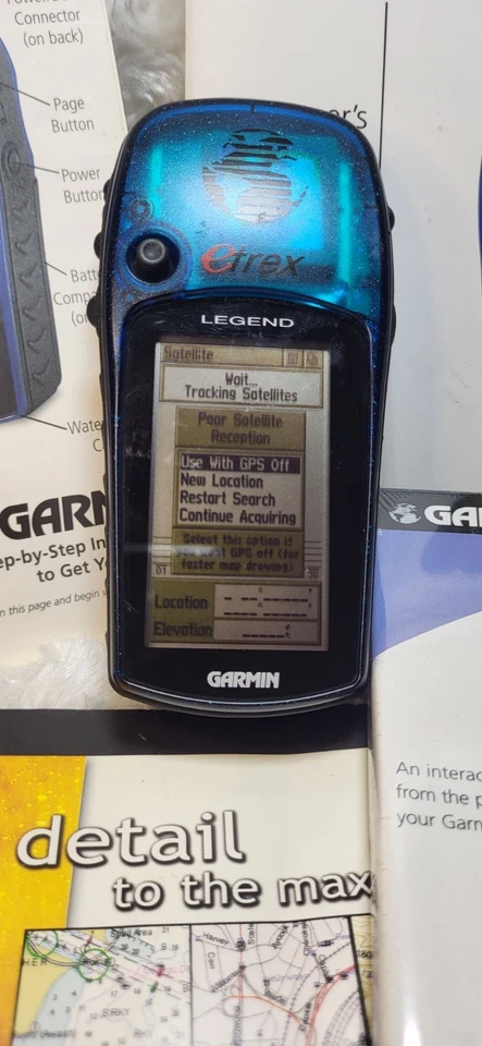 Garmin eTrex Legend  Handheld GPS Personal Navigator Tested Works - Image 2 of 4