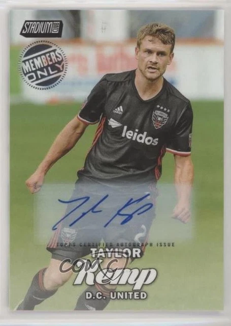 2017 Topps Stadium Club MLS Members Only Auto 7/20 Taylor Kemp #66