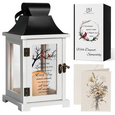 Memorial Lantern - Bereavement Sympathy Gifts for Loss of Loved One Mother Fa...
