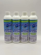 24 Clean Blast Steam Activator NEW SEALED 4 Bottles 8oz Each Disinfects Bacteria