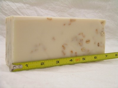 Handmade Soap Loaf - Cocoa Butter w/ Oatmeal Vegan