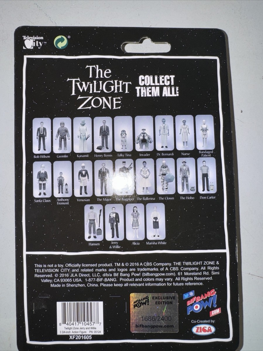 The Twilight Zone Jerry Willie 98 Figurines Collection Series TV