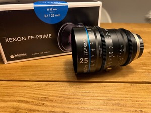 Objectif Cinéma Schneider Kreuznach Cine Xenon 25mm F/1.4 - Arriflex S
