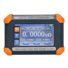 100A Handheld Loop Resistance Tester Circuit Contact Resistance Tester