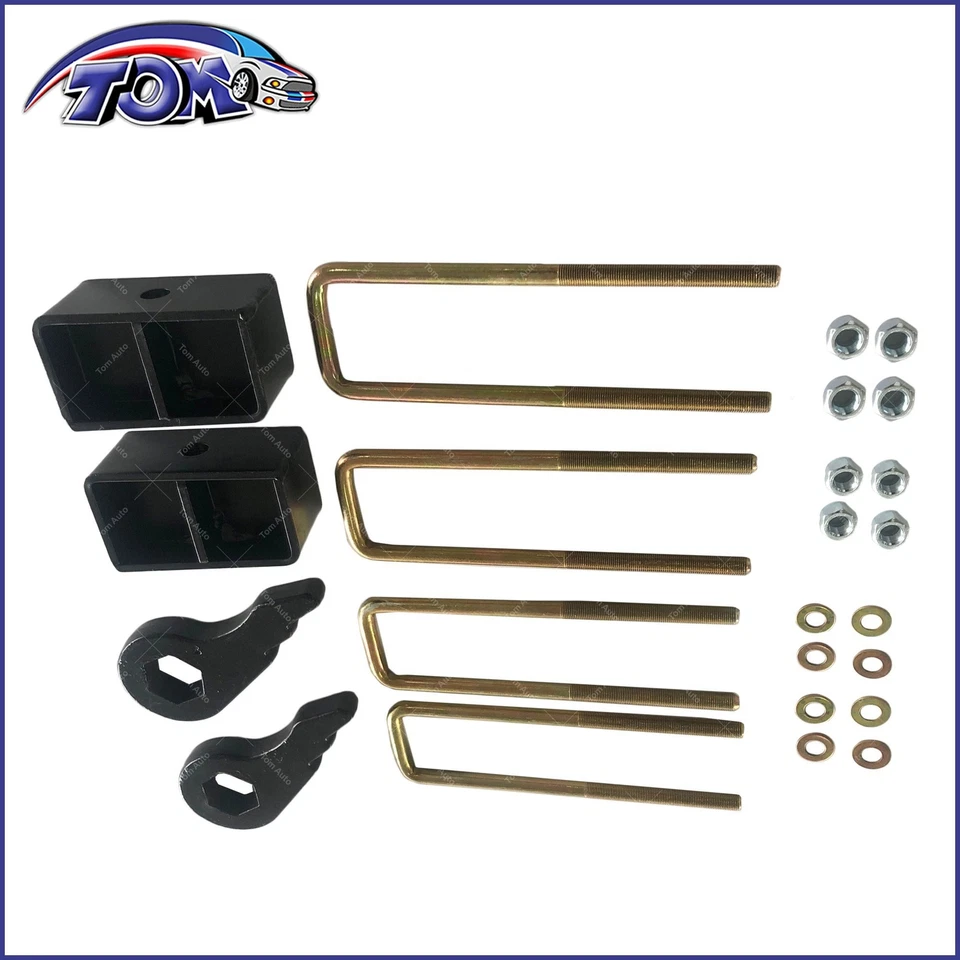 3" Front & Rear Lift Kit For 88-99 Chevy GMC K1500 99-07 Silverado 1500 Sierra Foto 3 de 4