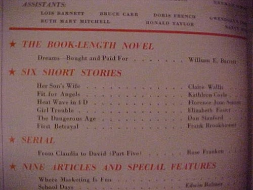 1949 SEPTEMBER REDBOOK Magazine Vintage Ads, Stories - Picture 4 of 8