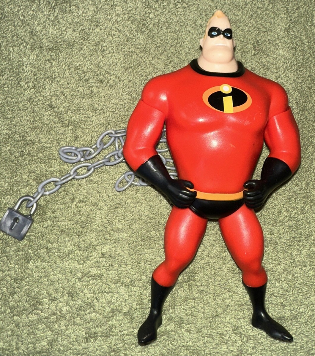 00s Mr.Incredible ディズニー ストリート ゴールデンサイズ Disney Pixar Mr. Incredible - The Incredibles Jakks Chains