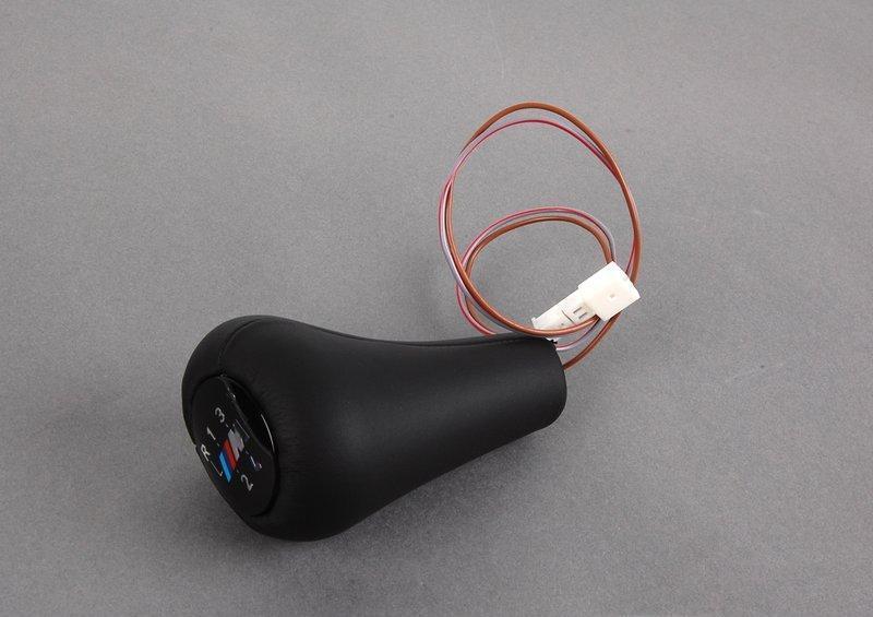 New Genuine BMW shift knob lighted 5 Speed Leather + 1 Year 