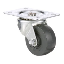 CASTER; PLATE- SWIVEL;W/O BRAK