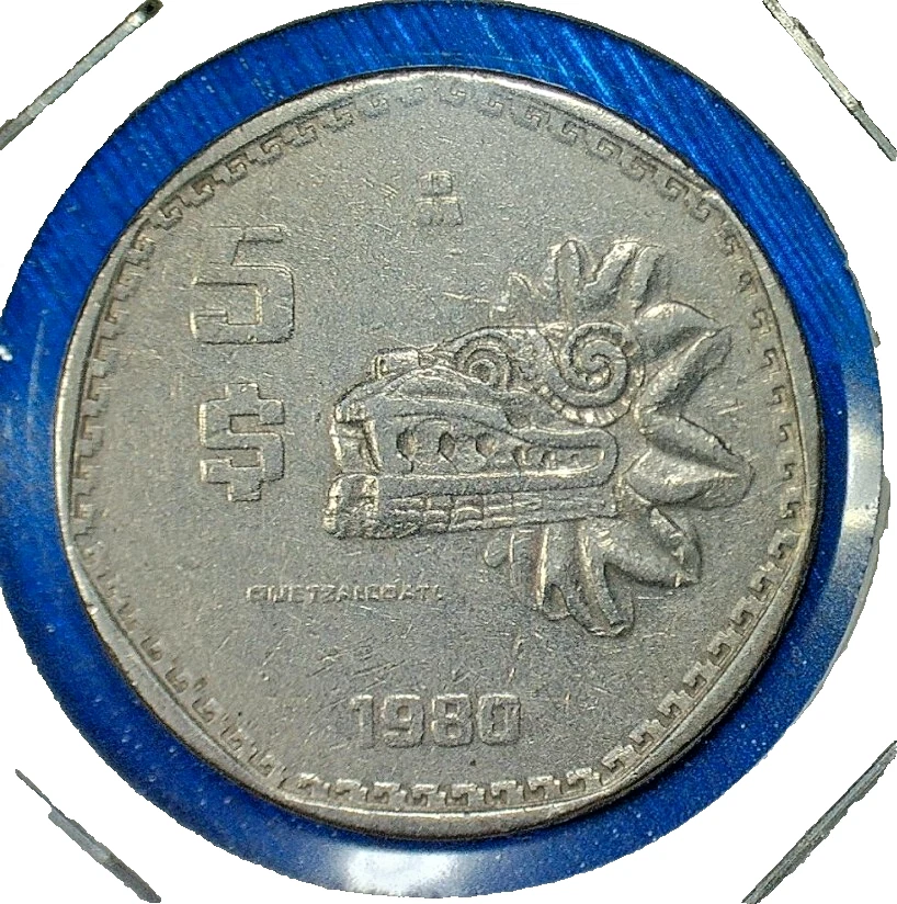 Copper-Nickel 5 Pesos 1980 Mexican Coins (1905-Now) for sale | eBay