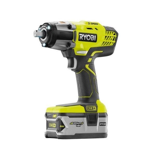 Ryobi One Plus P1830 18v Impact Wrench Kit eBay