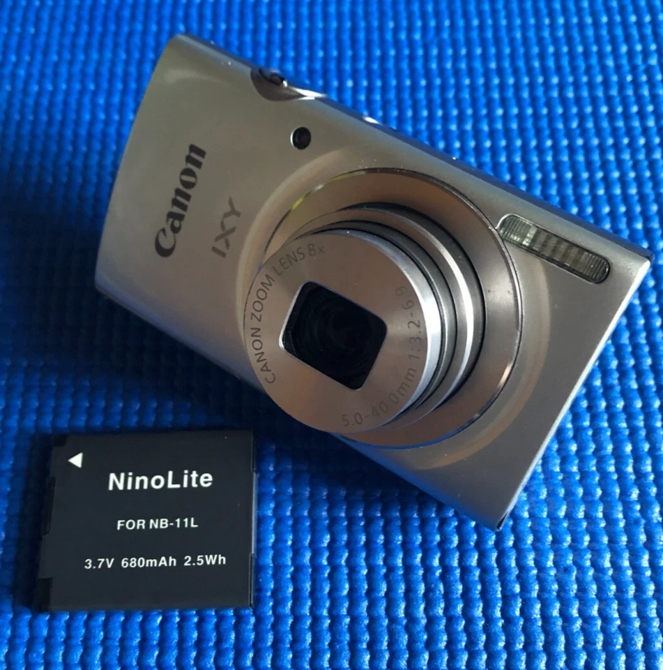 Canon IXY 180 PowerShot ELPH 180 IXUS 175 Digital Camera Silver F/S From Japan - Image 4 of 4