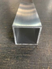 1/8" x 2" x 2" Square Aluminum Tube x 72" Long, 6061 Aluminum, 1/8" Wall